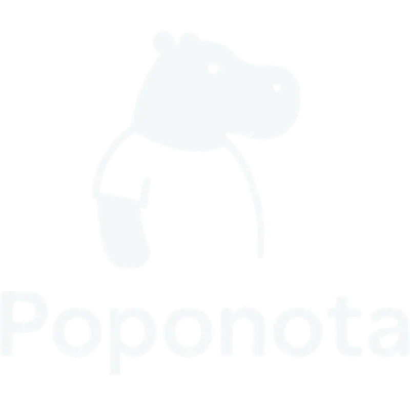 Identidade visual da Poponota